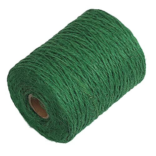 Vivifying Garden Twine, 656 Feet 2mm Green Plant Ties, Strong Jute Twine String for Climbing Plants, Tomatoes, Floristry, Crafts - Image 2