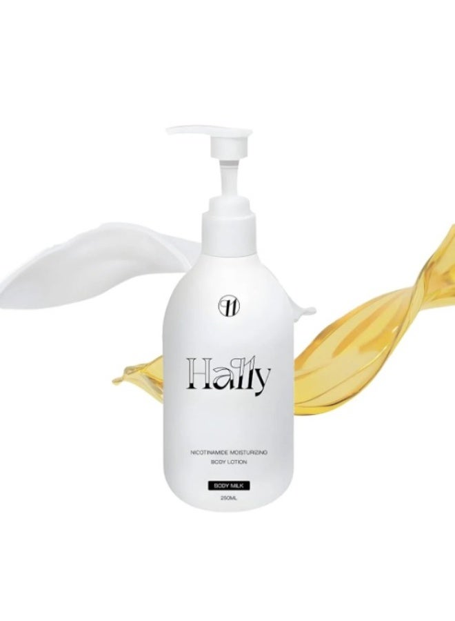 Hally Niacinamide Body Lotion – Brightening & Deep Hydrating Moisturiser Lotion from Korea, 250ml - Image 3