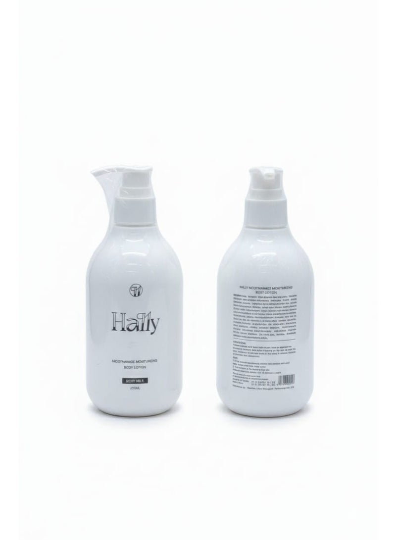Hally Niacinamide Body Lotion – Brightening & Deep Hydrating Moisturiser Lotion from Korea, 250ml - Image 2