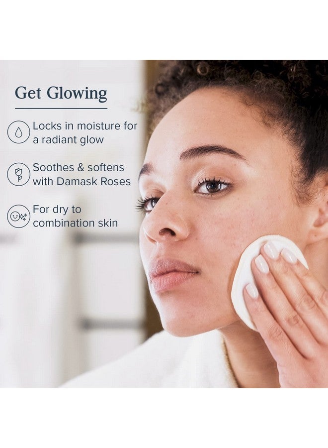 Heritage Store رذاذ وجه مرطب بماء الورد والجليسرين للبشرة المختلطة الجافة ماء الورد مع الجليسرين النباتي لبشرة ناعمة ومتألقة خالي من الصبغات أو الكحول نباتي 4 أونصة - Image 2