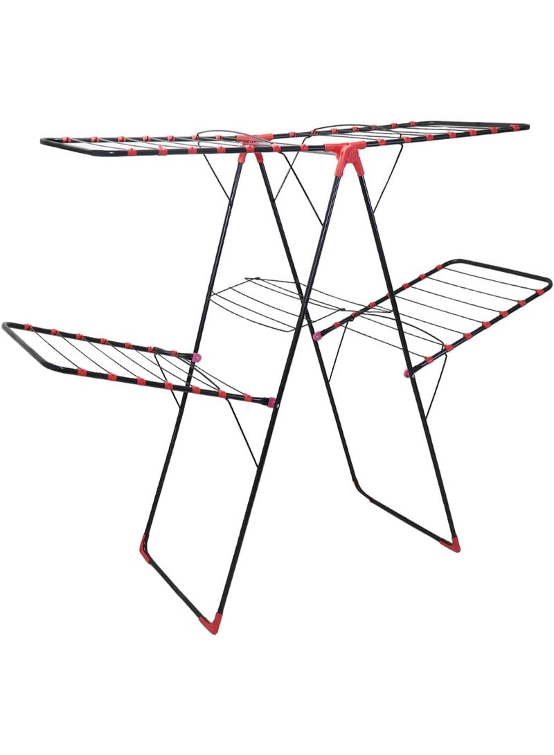 hail Super Clothing Drying Racks Jumpo With Two Layers - Image 4