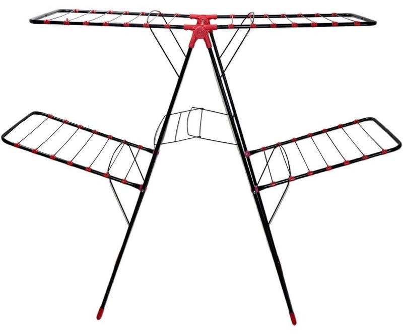 hail Super Clothing Drying Racks Jumpo With Two Layers - Image 1