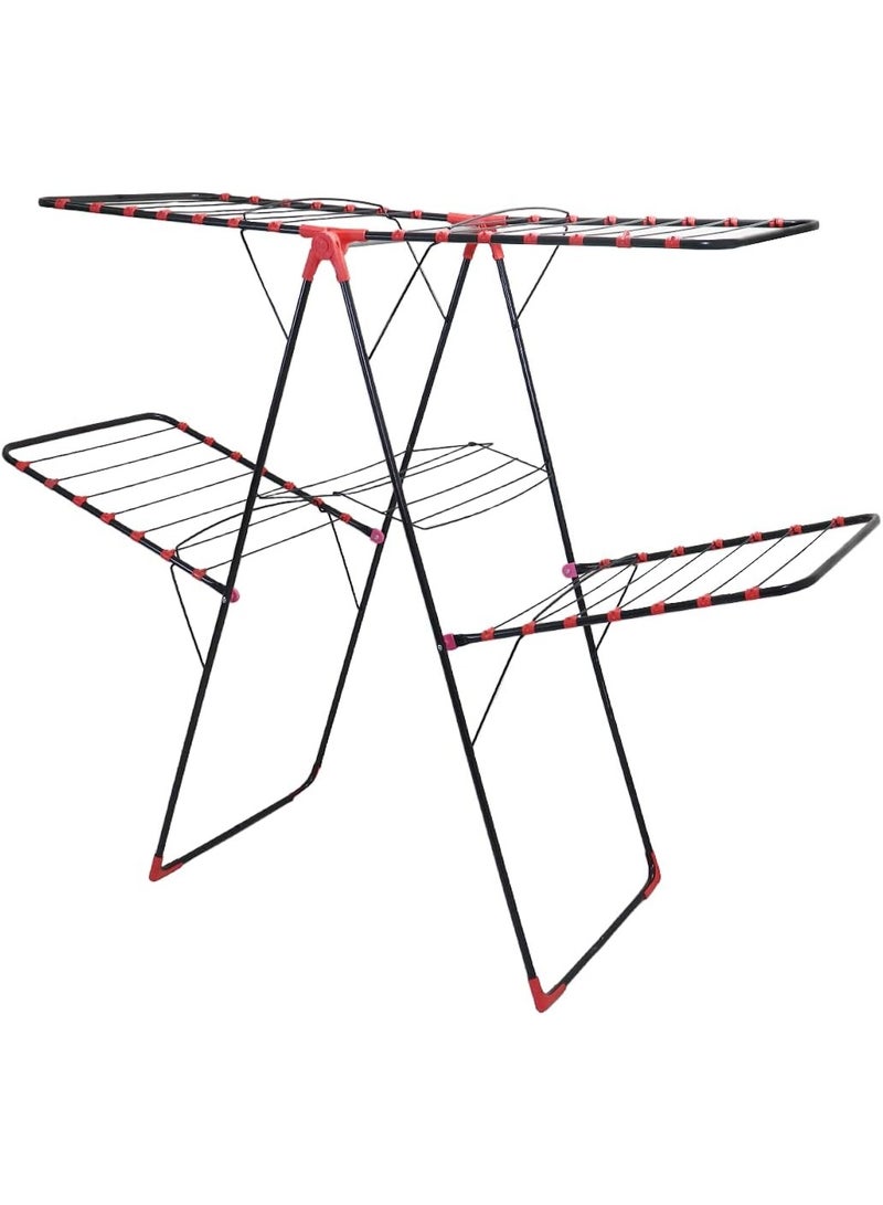 hail Super Clothing Drying Racks Jumpo With Two Layers - Image 3