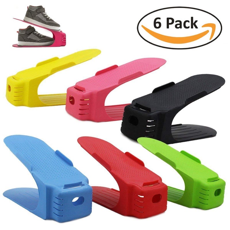Ladila Shoes Slots Organizer Space Saver Rack Holder Set of 6 - Image 5