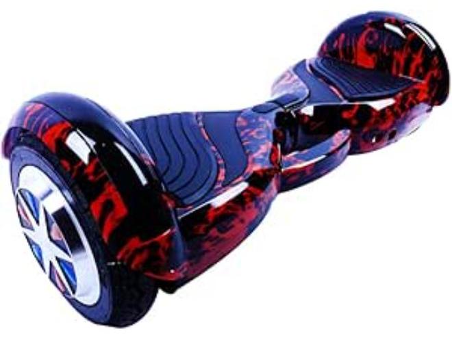 Smart electric balance hoverboard 8 inches multicolor rider