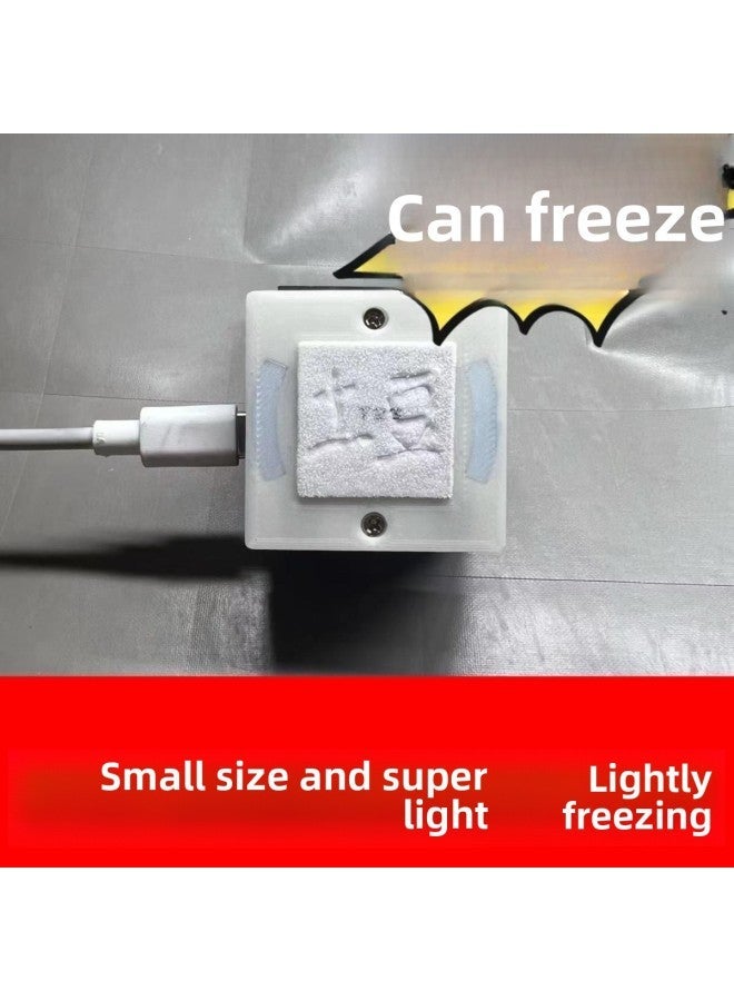 Handmade Diy Radiator Semiconductor Can Freeze Magnetic Small Volume Extremely Light Game Camera-color:red - Image 2
