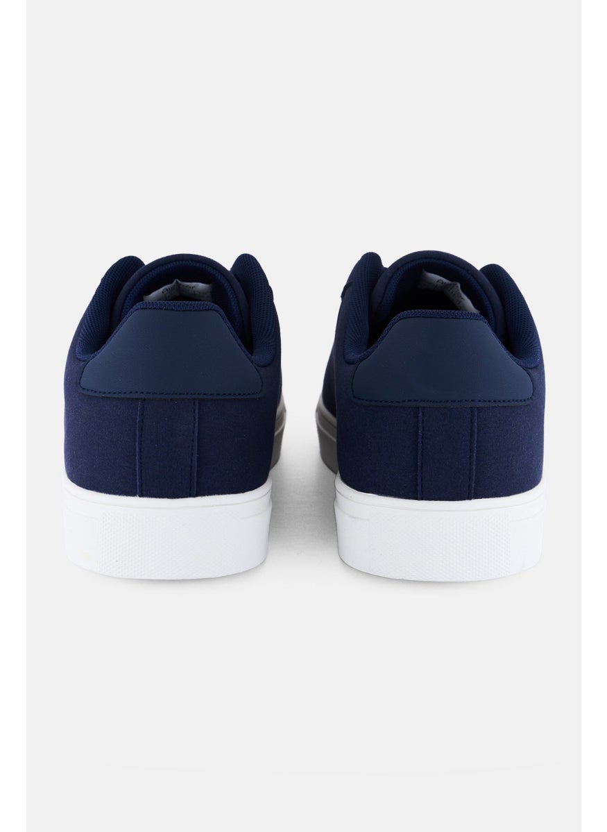 Algspar Men Lace Up Casual Shoes, Navy  - Image 2