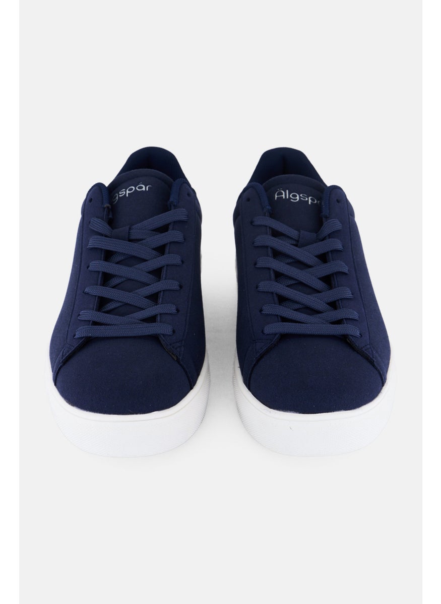 Algspar Men Lace Up Casual Shoes, Navy  - Image 4