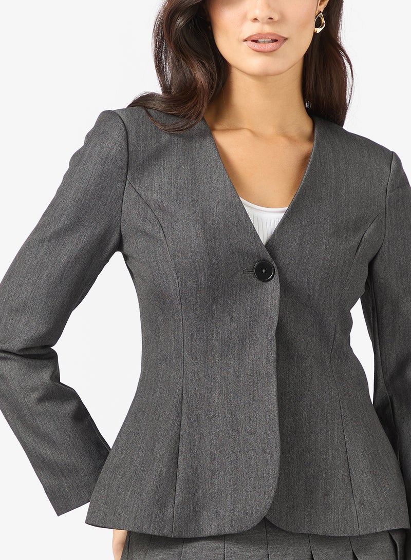 VERO MODA VMNEOMI Long sleeve FITTED BLAZER - Image 3
