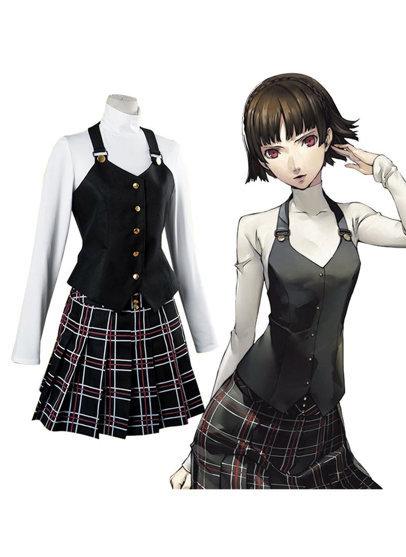 Generic - Persona Niijima Makoto School Costume Stage Dress Up Costume - Image 1