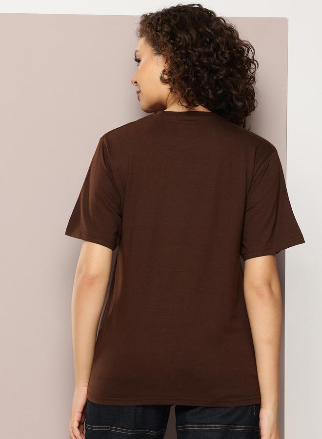 Dillinger Women Oversized Varsity Print T-Shirt - Image 4