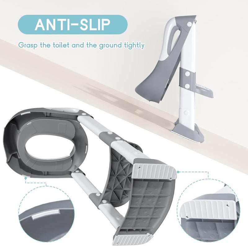 COOSEYA Potty Training Toilet with Step Stool Ladder - Image 4