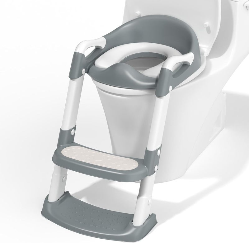 COOSEYA Potty Training Toilet with Step Stool Ladder - Image 1