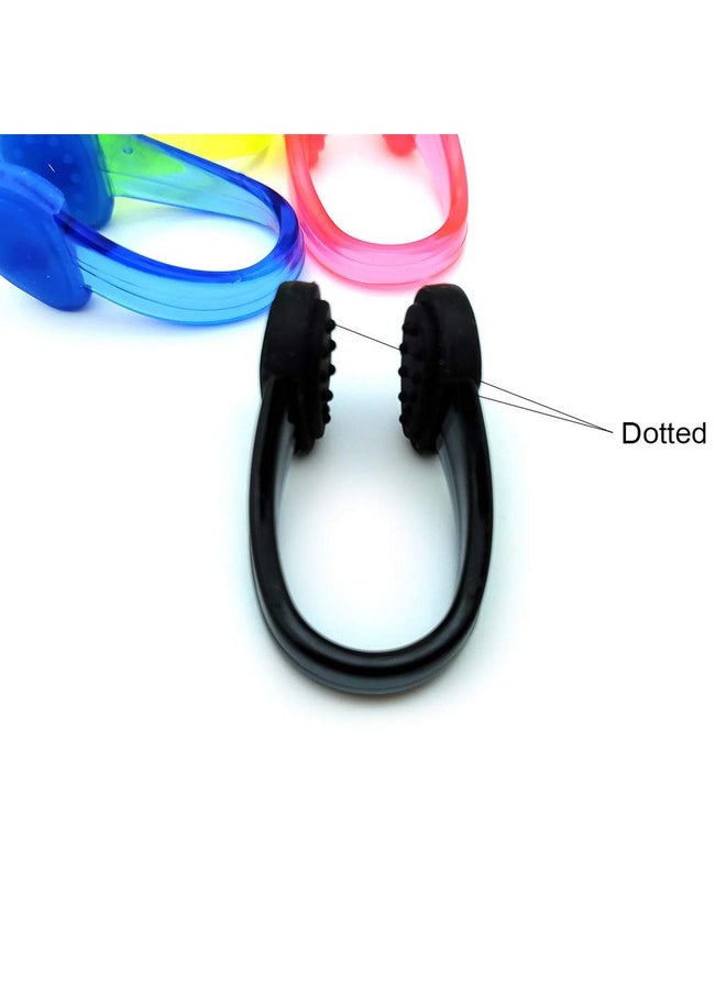 Zooshine - 8Pcs Waterproof Nonslip Swimming Nose Clips Dotted Surface Pool Nose Plug For Kids Adults Protect Your Nose In Water Sports - Image 1