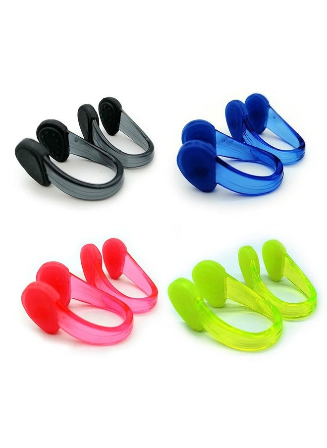 Zooshine - 8Pcs Waterproof Nonslip Swimming Nose Clips Dotted Surface Pool Nose Plug For Kids Adults Protect Your Nose In Water Sports - Image 1
