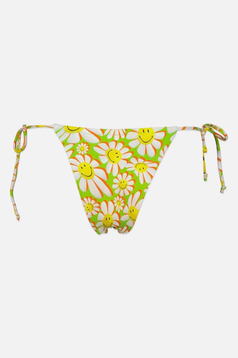 Bershka Women Floral Print Bikini Bottom, Multicolor - Image 2