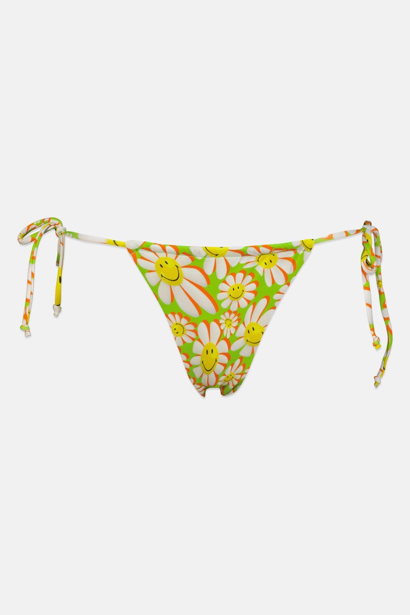 Bershka Women Floral Print Bikini Bottom, Multicolor - Image 3