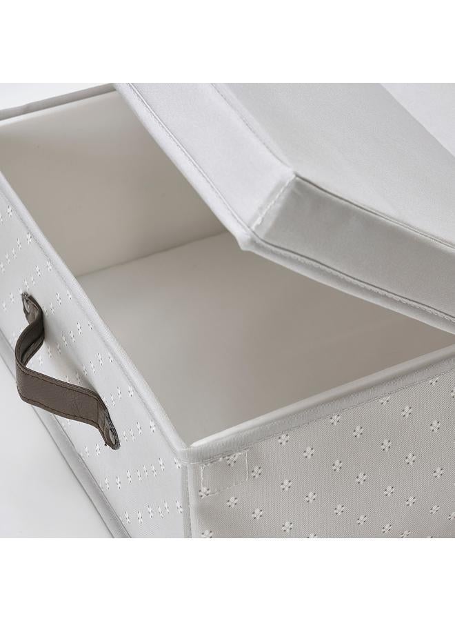 erorex Box With Lid, Grey/Patterned, 35X50X15 Cm  - Image 5