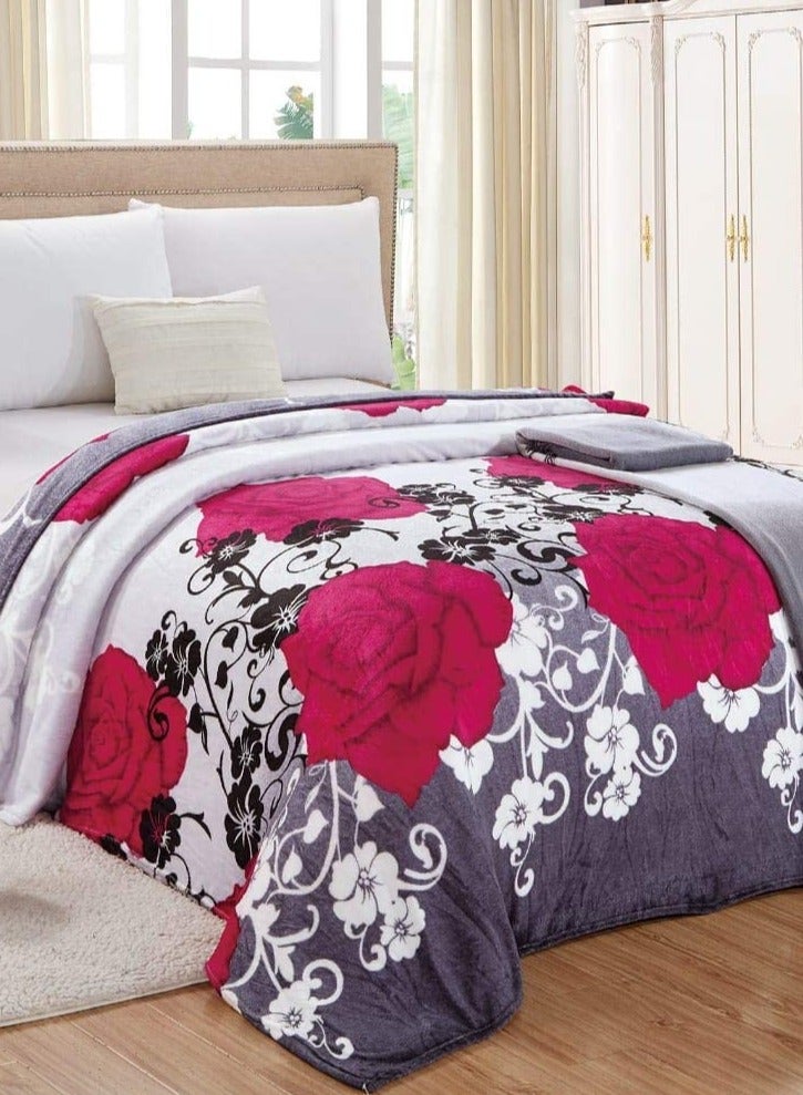 Moon Single Size Throw Blanket All Season Warm Lightweight Super Soft Microfiber Flannel For Couch Bed And Sofa 150x200 CM  - Image 2