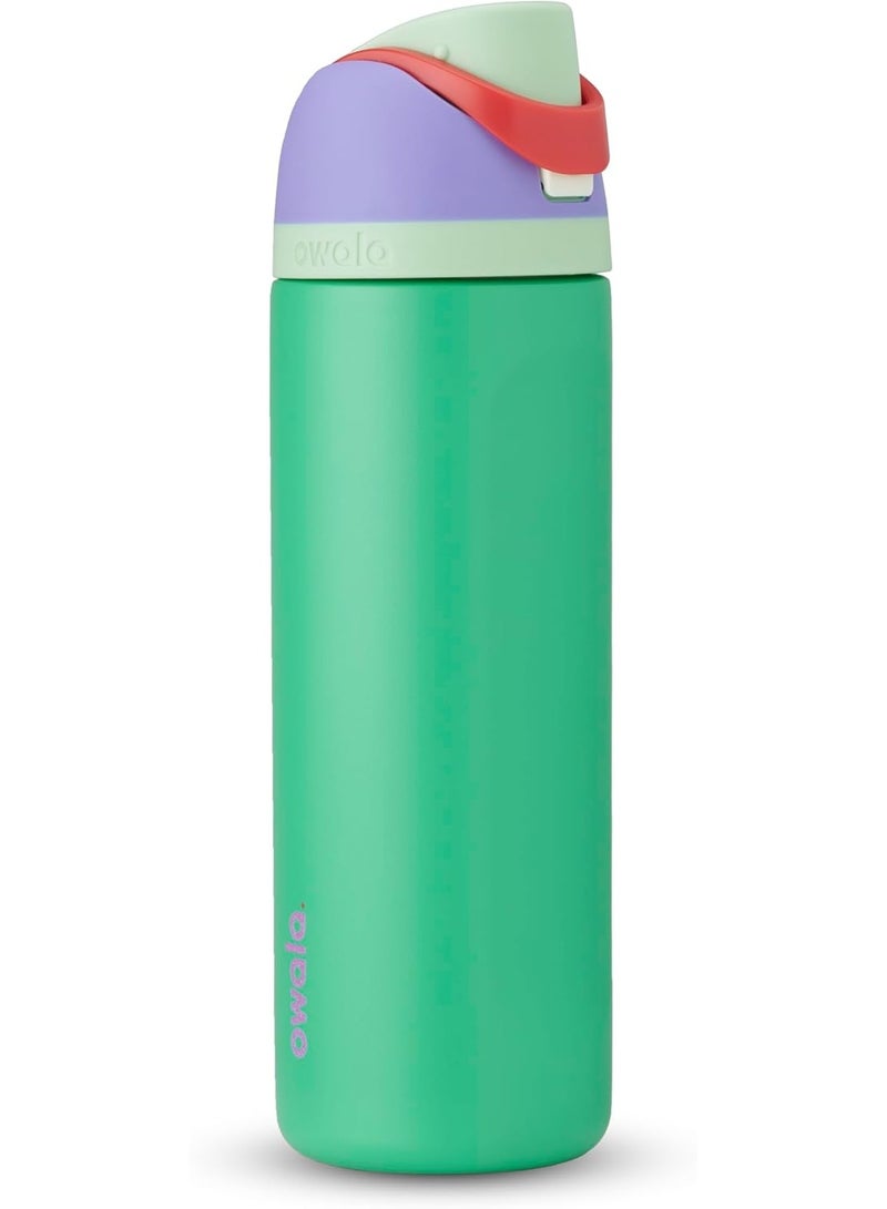 Owala x Disney Princess Cinderella FreeSip Water Bottle, 24oz – Stainless Steel - Image 2