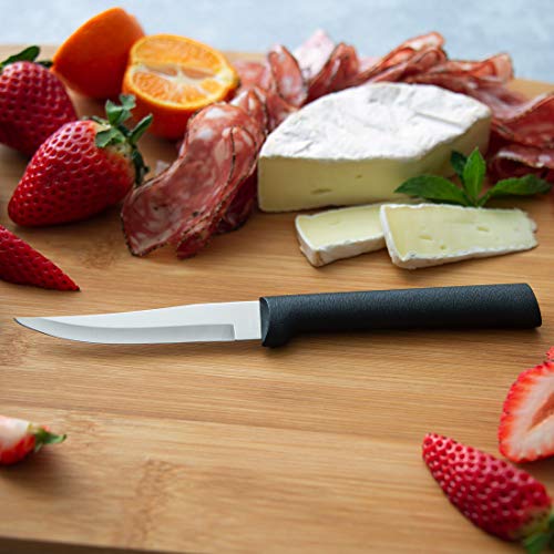 Rada Cutlery 2-Piece Paring Knife Set and Knife Sharpener – Stainless Steel Blades With Black Stainless Steel Resin Handle - Image 3
