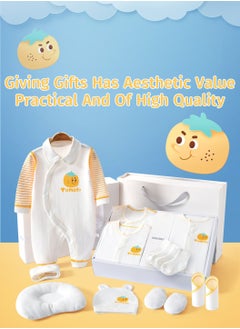 Moovant 21PCS Baby Gifts Set, Newborn Clothes & Accessories Set, Premium Cotton Baby Layette Gift Set, Baby Full Moon Gift for Girl Boys, Infant Essential Clothes Accessories, for Baby Height About 59cm  - Image 3