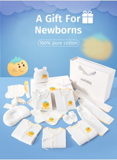 21PCS Baby Gifts Set, Newborn Clothes & Accessories Set, Premium Cotton Baby Layette Gift Set, Baby Full Moon Gift for Girl Boys, Infant Essential Clothes Accessories, for Baby Height About 59cm - pzsku/Z47F563B71245CD848832Z/45/_/1733207244/29a9fd84-7da7-471f-b6e6-df050d696efd