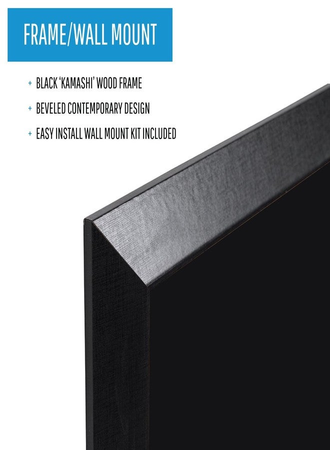MasterVision Kamashi Easy Clean Chalkboard for Home Wall Decor, 24" x 36", Black Frame - Image 4