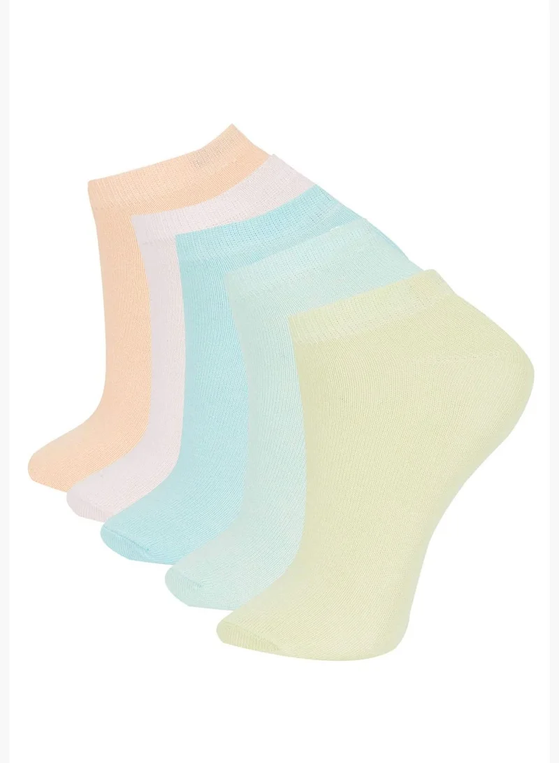 ديفاكتو 5 Pack Girl Low Cut Socks