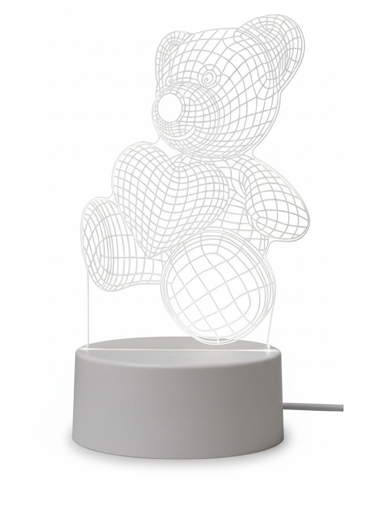 3D LED Lamp - Bedroom Desk Decor Creative Night Light for Kids and Adults - Image 1