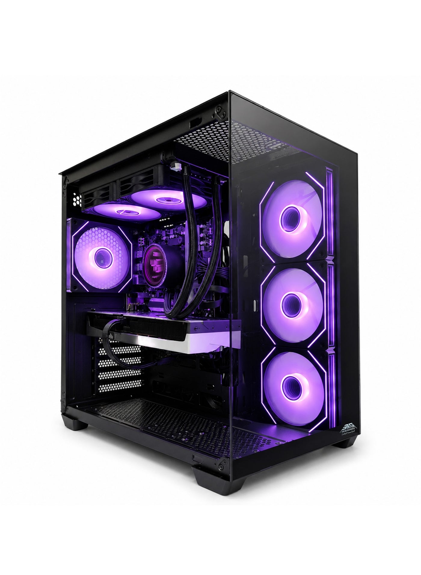 Gaming PC, Intel Core Ultra 7-265K Processor, 32GB Ram, 1TB NVMe M.2 SSD, GeForce RTX 5060 8GB Graphics Card, WiFi/BT Ready, Window 11 Pro, RGB Gaming Case Black