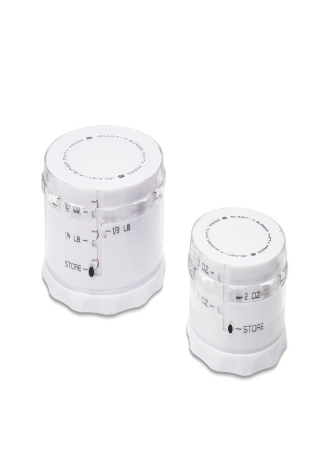 كيتشين أرت طقم مكبس البرجر القابل للتعديل من كيتشن آرت، بلاستيك، قطعتان، أبيض - Image 4