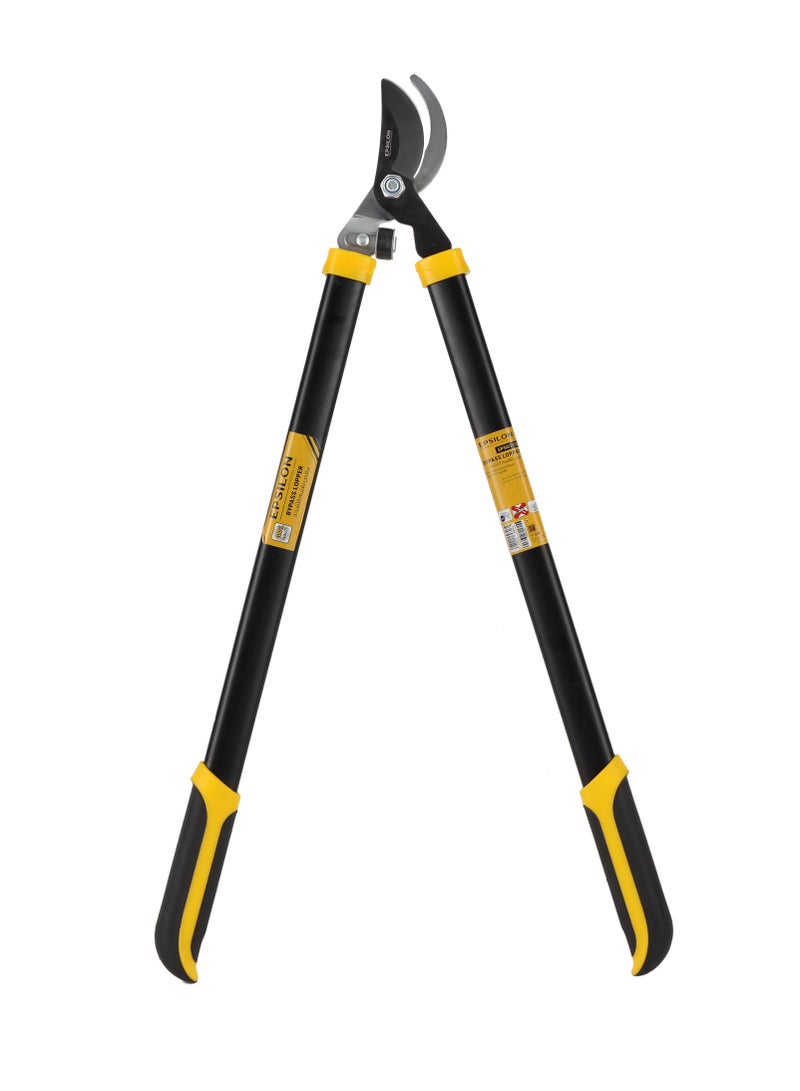 Epsilon 65 mm Bypass Lopper- EPSGT1356/ Durable, with PVC and Steel Handle/ Ideal for Pruning Shrubs, Trimming Branches, Shaping Trees, Garden Use/ Black and Yellow  - Image 1