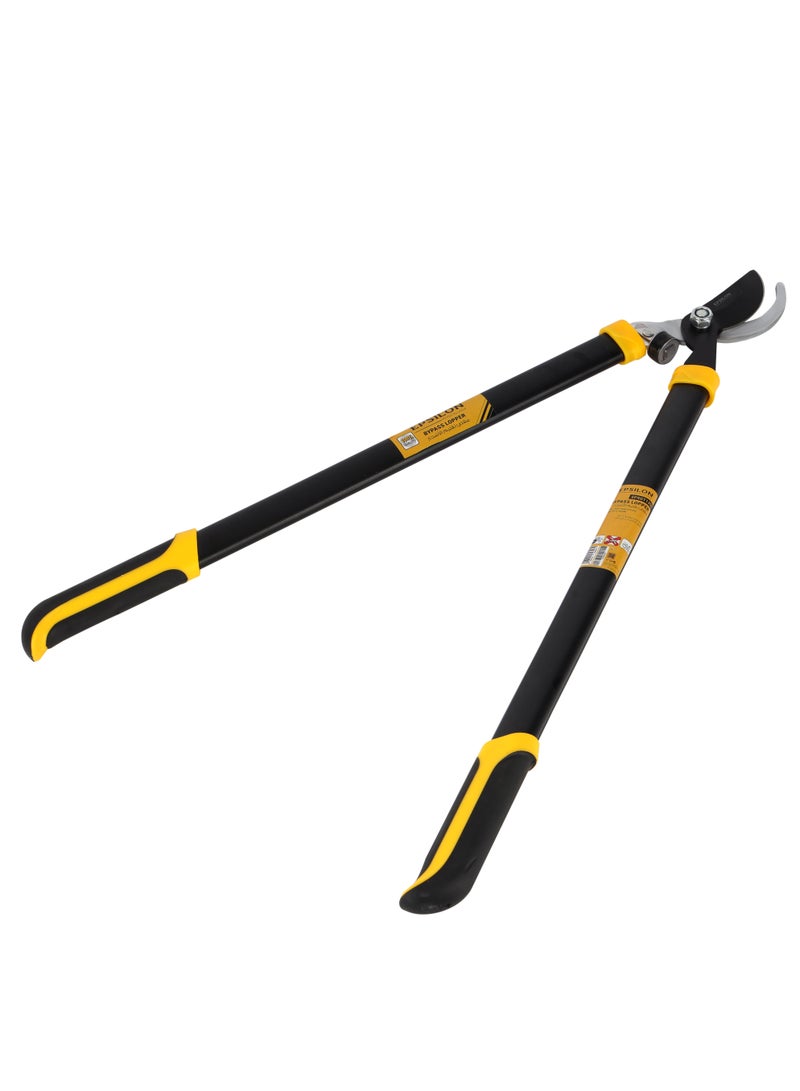 Epsilon 65 mm Bypass Lopper- EPSGT1356/ Durable, with PVC and Steel Handle/ Ideal for Pruning Shrubs, Trimming Branches, Shaping Trees, Garden Use/ Black and Yellow  - Image 2