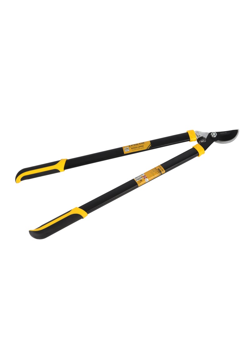 Epsilon 65 mm Bypass Lopper- EPSGT1356/ Durable, with PVC and Steel Handle/ Ideal for Pruning Shrubs, Trimming Branches, Shaping Trees, Garden Use/ Black and Yellow  - Image 3