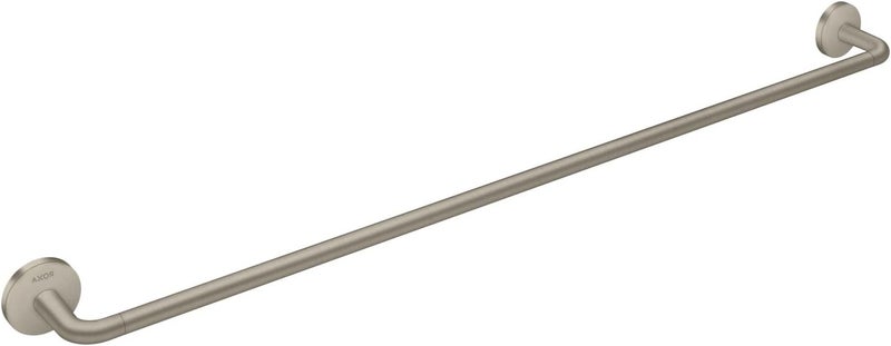 AXOR AXOR Universal Circular 34inch Modern Towel Bar 30 in Brushed Nickel 42880820 