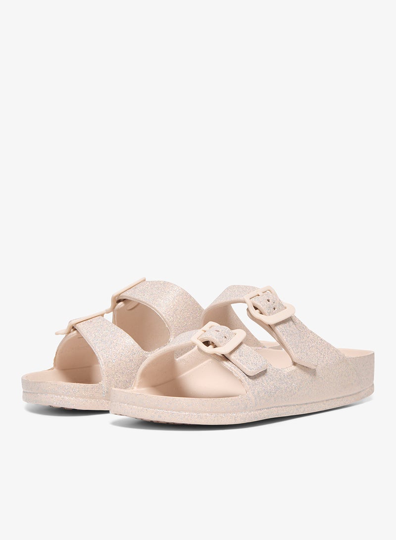 ONLY Cristy Glitter Eva Flat Sandals - Image 2