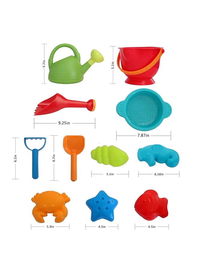 Hape Beach Toy Essential Set | Complete Sand Playset For Kids With Premium Mesh Bag Bpa Free & Child Safe Durable Outdoor Toys For Sand & Water Play Perfect For First Outdoor Adventures - Image 3