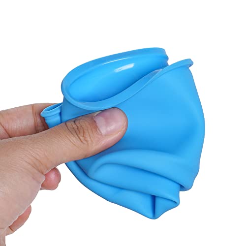mifengda 12pcs Silicone Cake Mold Baking Round Cake Molds 4 Inch Non-Stick Baking Pan Kitchen Silicone Cake Molds for Baking (Blue, 4inch) - Image 3
