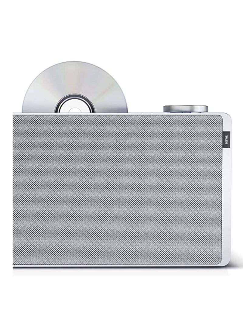 LOEWE - Loewe klang s3 Smart Radio with CD Player, Speaker with Bluetooth/Wifi Connection, Light Grey - Image 1