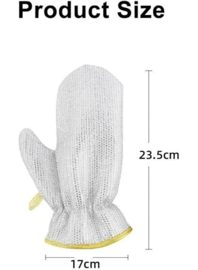 Stainless Steel Mesh Safety Gloves, Cut-Resistant Kitchen Cleaning Gloves, Reusable Dishwashing Protection - Image 4