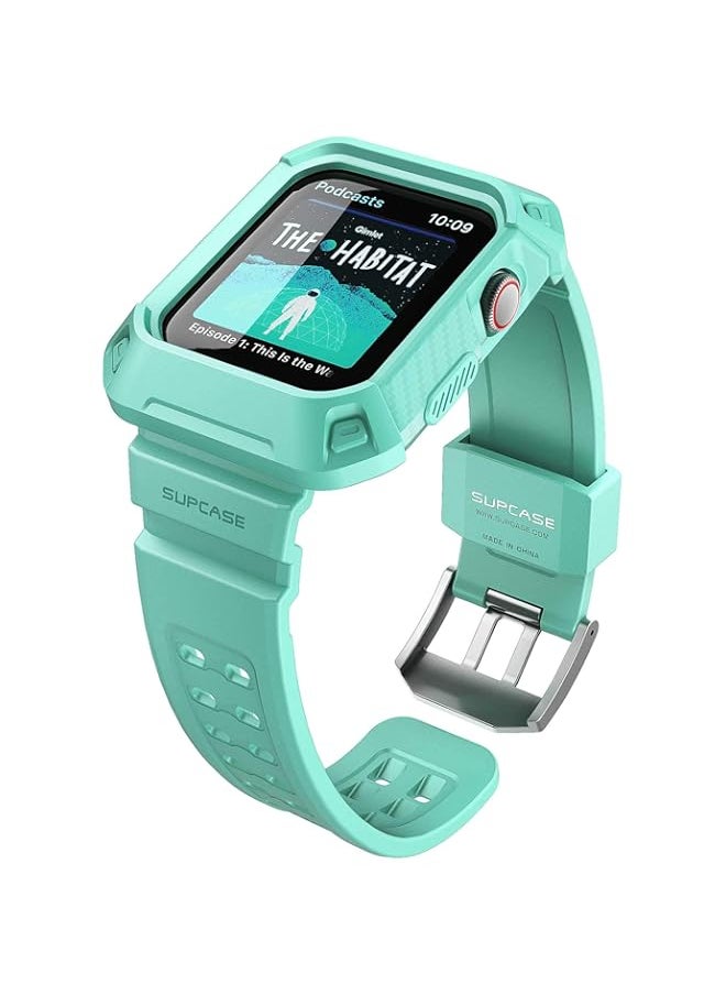Generic - SUPCASE for Apple Watch 9/8/7/6/SE/5/4 45/44mm Case with Band (Unicorn Beetle Pro), [Anti-Scratch] [Bumper Protector] Rugged Men Cover with Adjustable Strap Band for iWatch 9/8/7/6/SE/5/4 - Image 1