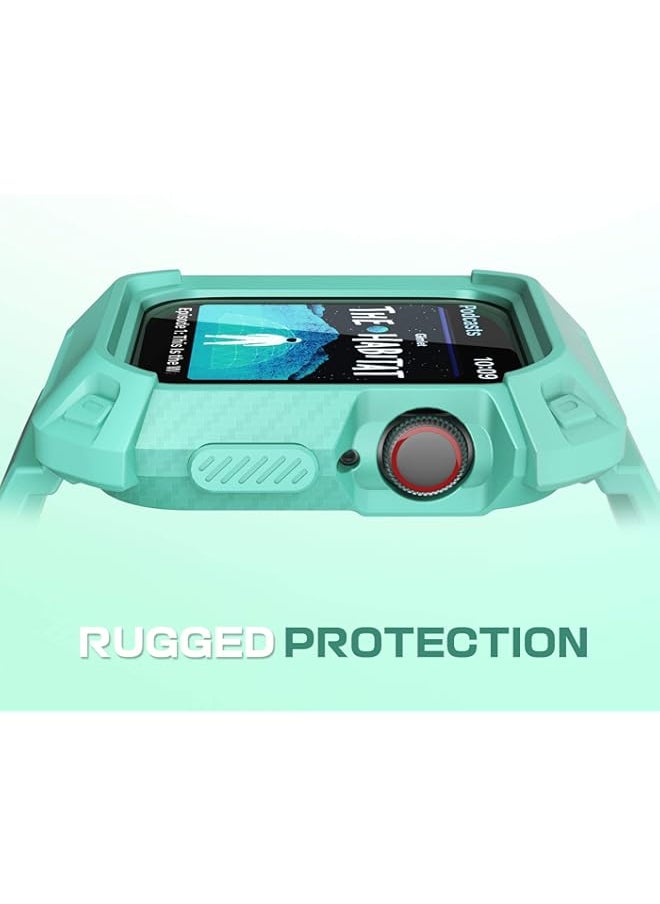Generic - SUPCASE for Apple Watch 9/8/7/6/SE/5/4 45/44mm Case with Band (Unicorn Beetle Pro), [Anti-Scratch] [Bumper Protector] Rugged Men Cover with Adjustable Strap Band for iWatch 9/8/7/6/SE/5/4 - Image 1
