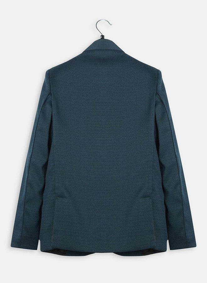 CHARCHIT Boys Notched Lapel Blazer with T-Shirt - Image 3