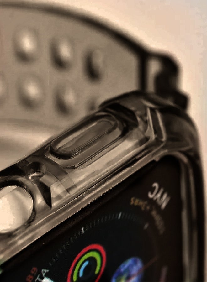 سوار بديل مقاوم للماء لساعة أبل مقاس 42/44 مم بني - Image 5