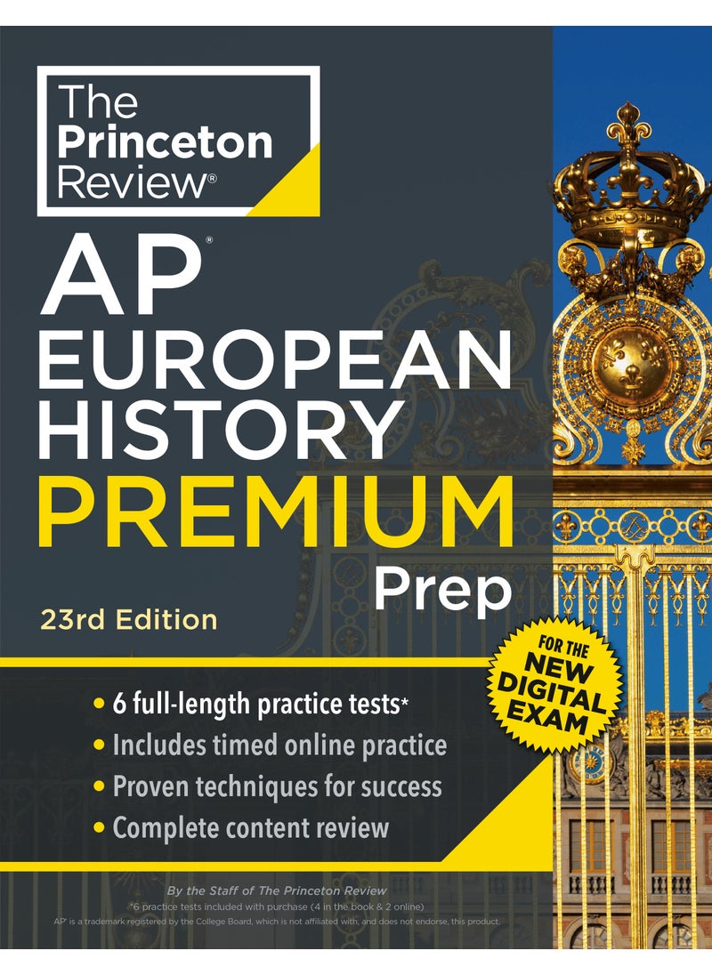Princeton Review AP European History Premium Prep, 23rd Edition 