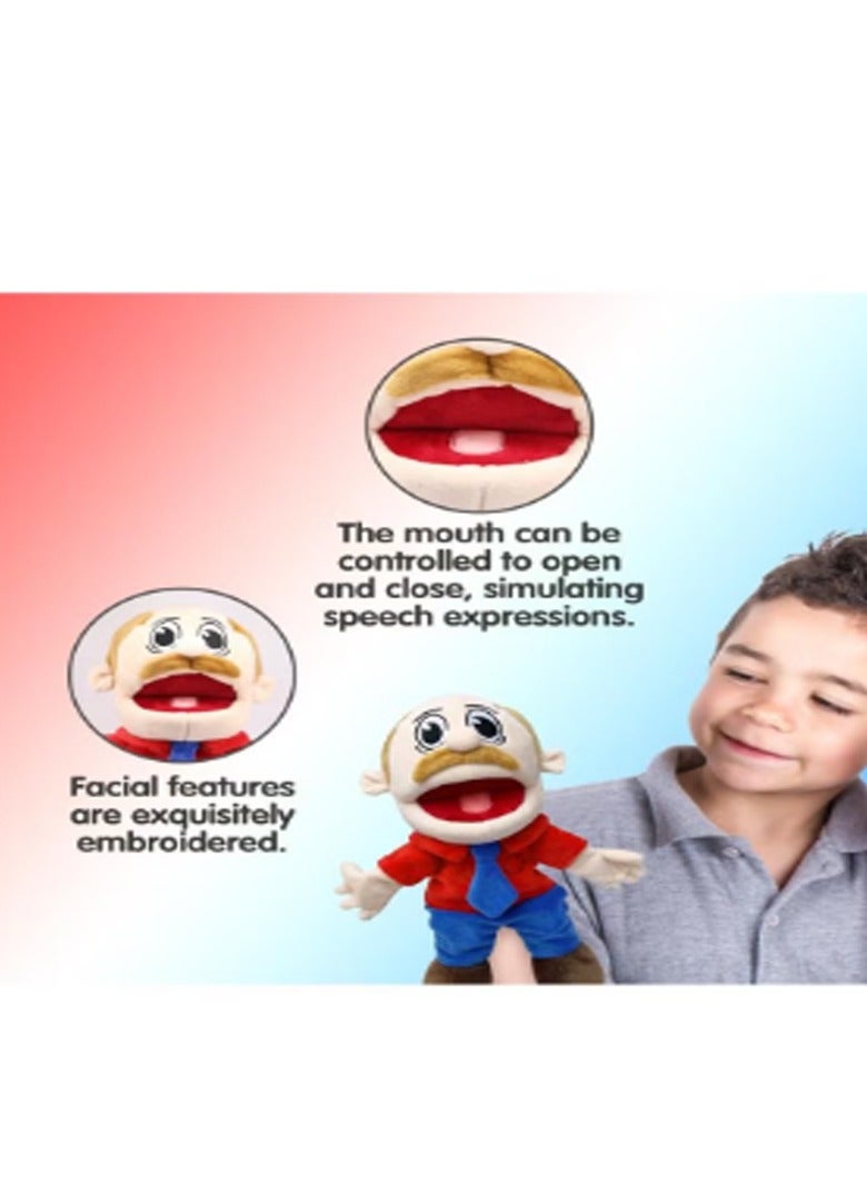 general Jeffy Feebee Series Puppets Adoptive Father Plush Toy 40Cm - Image 5