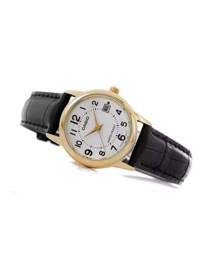 CASIO Women Dress Water Resistant Analog Watch LTP-V002GL-7B - 25 mm - Black - Image 5