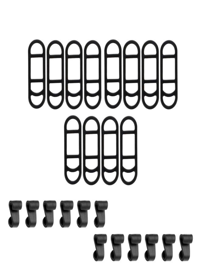 GRSECPO Bicycle Light Silicone Straps Bike Silicone Mount Band Rubber Straps Bike for Cell Phones Speaker Holder Handlebar Sets(Multisize) (12) - Image 1
