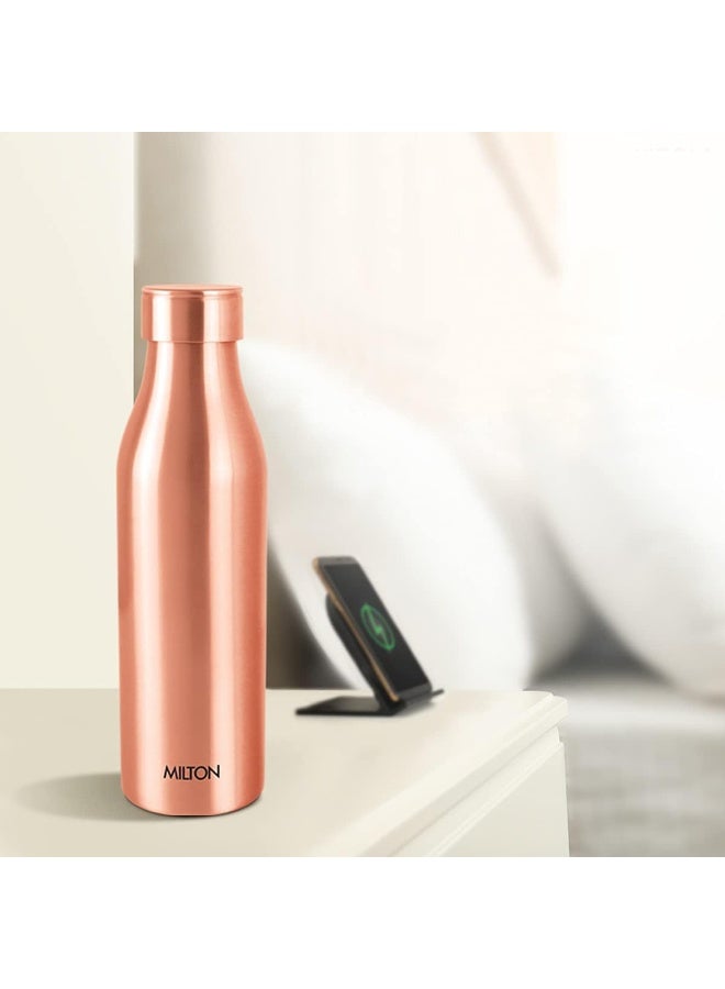 MILTON 960ml Original Copper Water Bottle - 100% Pure Copper Vessel for Drinking, BPA-Free, Leak-Proof, Boosts Immunity, Supports Digestive & Liver Health, Ayurveda Inspired - Image 4
